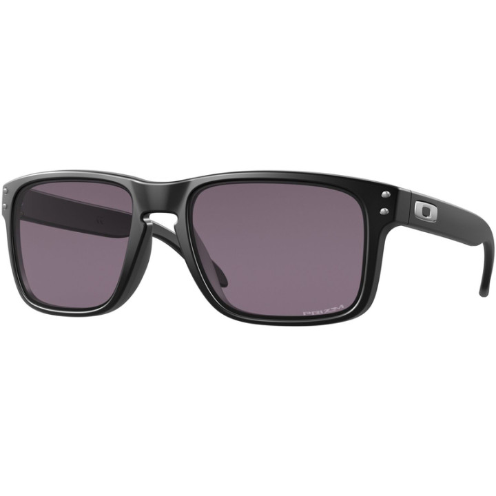 Lunettes de soleil Oakley Holbrook Verres Prizm Grey - Monture Matte Black