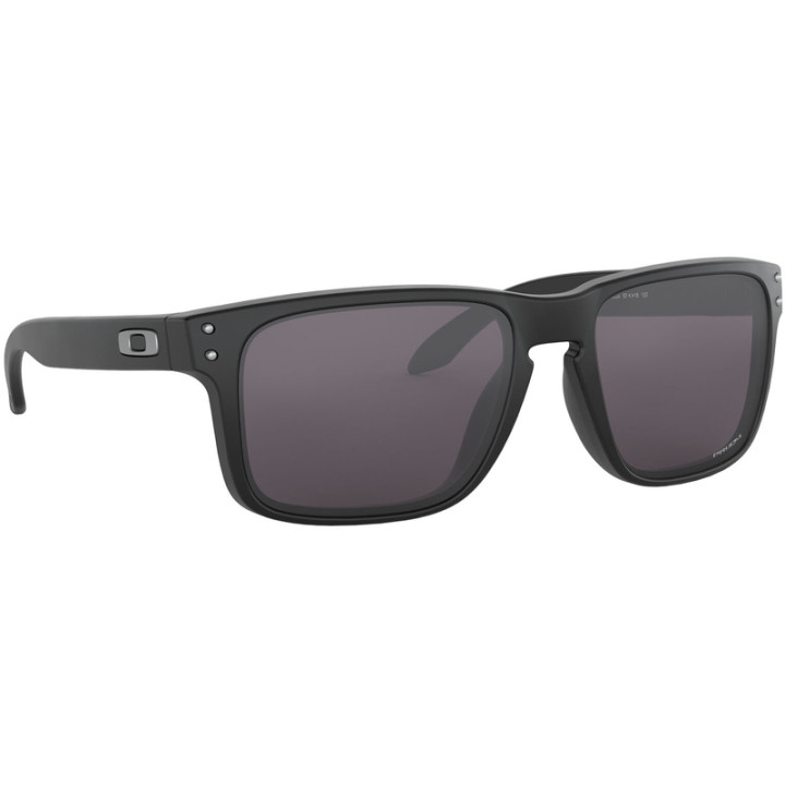 Lunettes de soleil Oakley Holbrook Verres Prizm Grey - Monture Matte Black