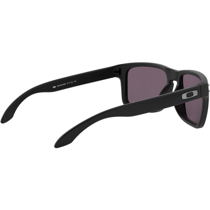 Lunettes de soleil Oakley Holbrook Verres Prizm Grey - Monture Matte Black