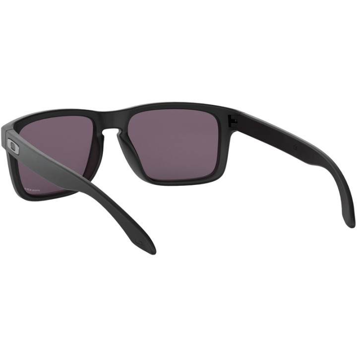 Lunettes de soleil Oakley Holbrook Verres Prizm Grey - Monture Matte Black