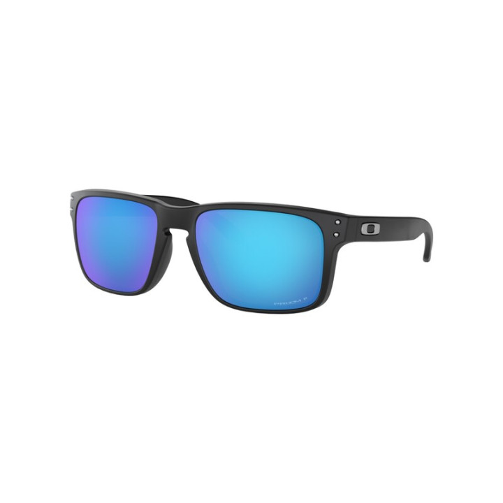 Lunettes de soleil Oakley Holbrook Verres Prizm Sapphire Polarized - Monture Matte Black