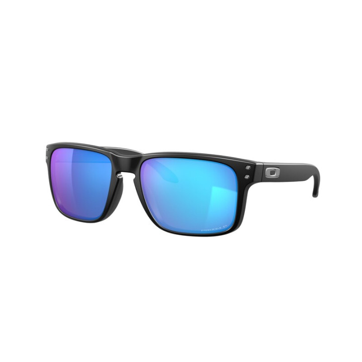 Lunettes de soleil Oakley Holbrook Verres Prizm Sapphire Polarized - Monture Matte Black