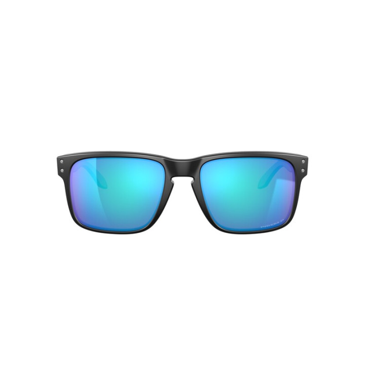 Lunettes de soleil Oakley Holbrook Verres Prizm Sapphire Polarized - Monture Matte Black