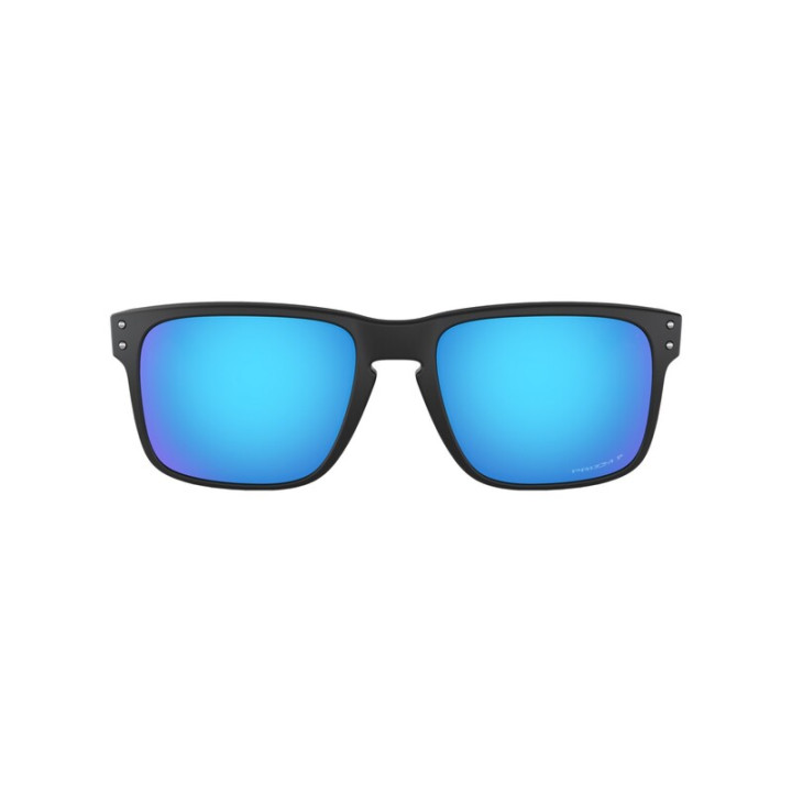 Lunettes de soleil Oakley Holbrook Verres Prizm Sapphire Polarized - Monture Matte Black