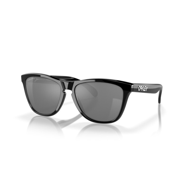 Lunettes de soleil Oakley Frogskins Verres Prizm Black - Monture Polished Black