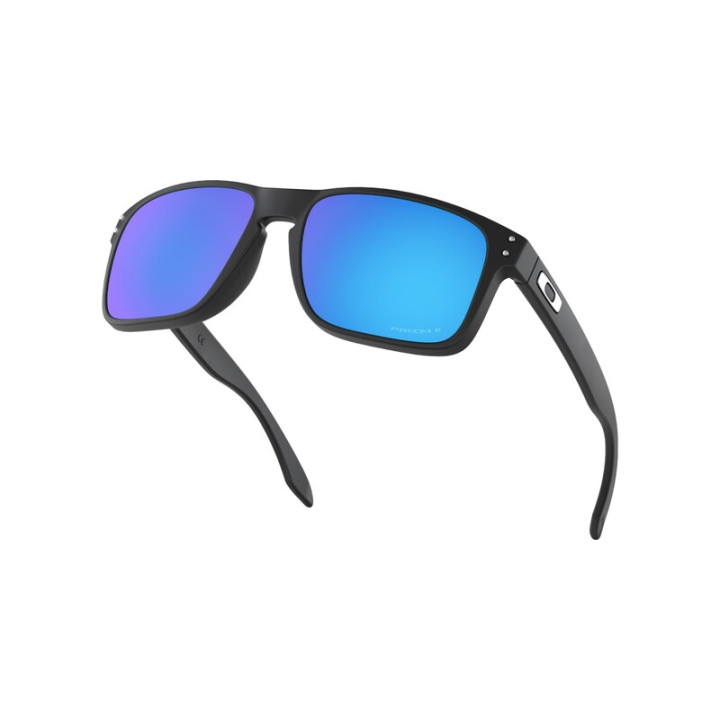 Lunettes de soleil Oakley Holbrook Verres Prizm Sapphire Polarized - Monture Matte Black
