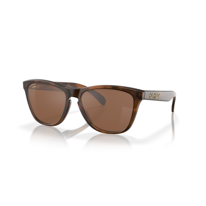 Lunettes de soleil Oakley Frogskins Verres Prizm Tungsten - Monture Matte Tortoise