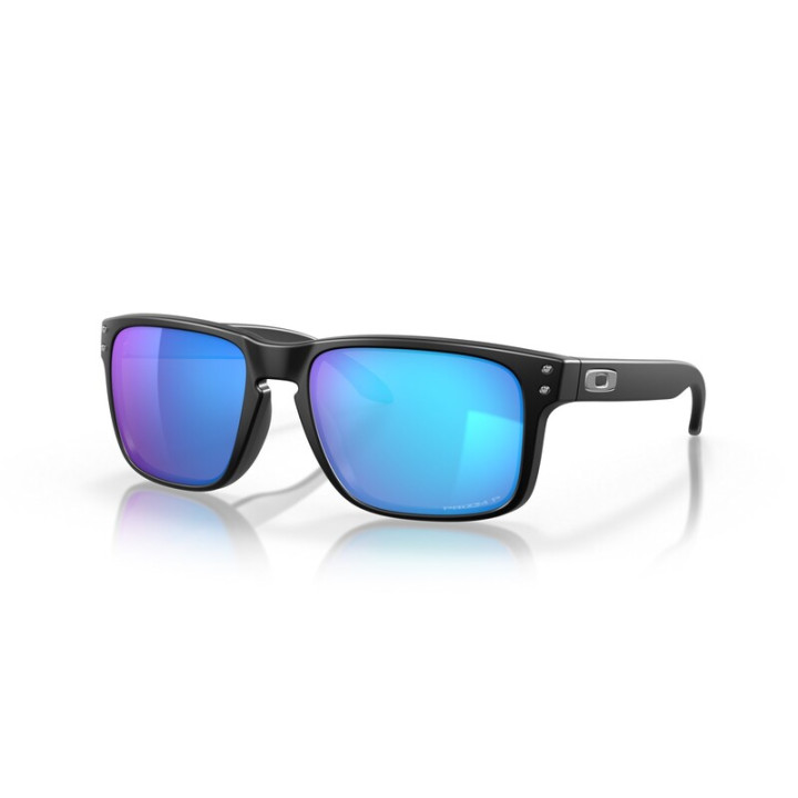 Lunettes de soleil Oakley Holbrook Verres Prizm Sapphire Polarized - Monture Matte Black