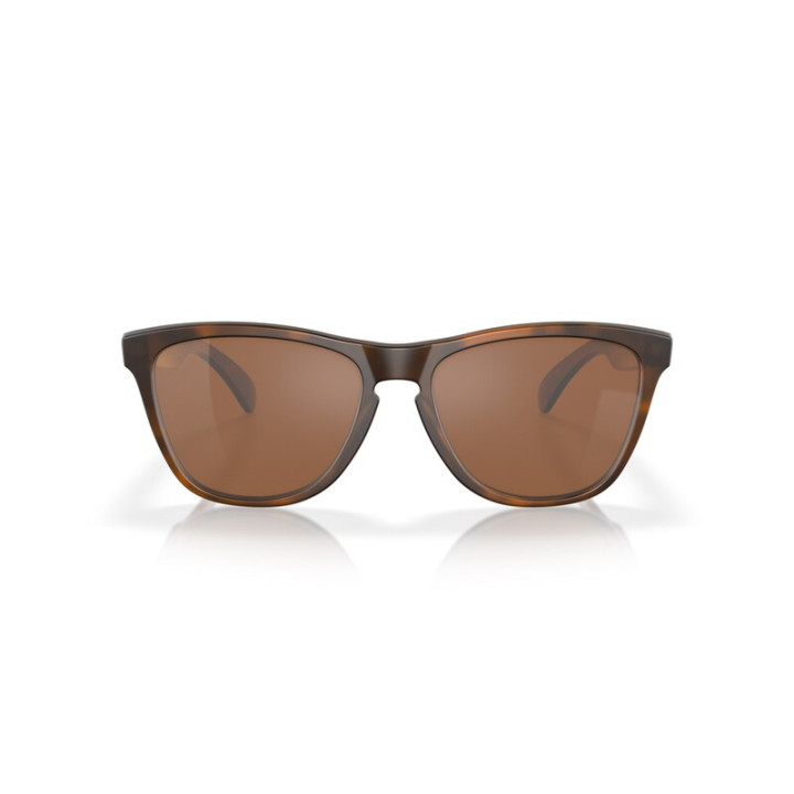 Lunettes de soleil Oakley Frogskins Verres Prizm Tungsten - Monture Matte Tortoise