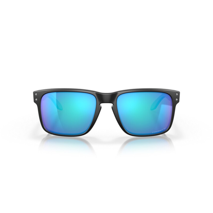 Lunettes de soleil Oakley Holbrook Verres Prizm Sapphire Polarized - Monture Matte Black
