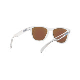 Lunettes de soleil Oakley Frogskins - verres Prizm Sapphire, monture Crystal Clear