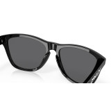 Lunettes de soleil Oakley Frogskins Verres Prizm Black - Monture Polished Black