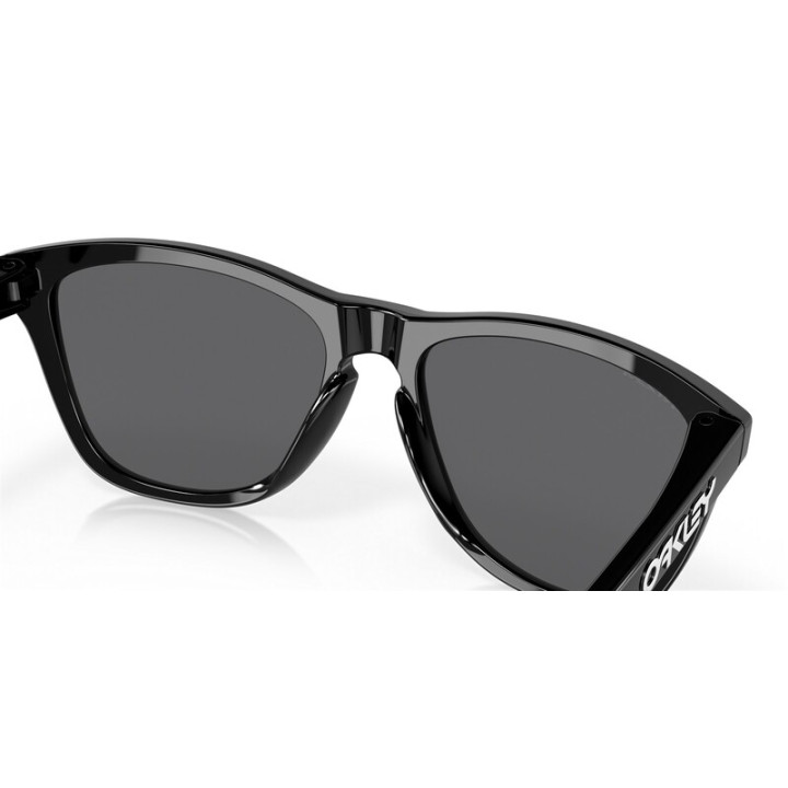 Lunettes de soleil Oakley Frogskins Verres Prizm Black - Monture Polished Black