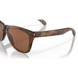 Lunettes de soleil Oakley Frogskins Verres Prizm Tungsten - Monture Matte Tortoise