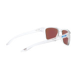 Lunettes de soleil Oakley Sylas - verres Prizm Sapphire, monture Polished Clear