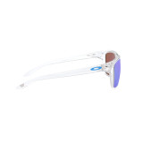 Lunettes de soleil Oakley Sylas - verres Prizm Sapphire, monture Polished Clear