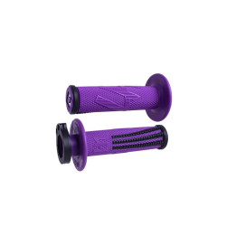 Revêtements ODI Emig Pro V2 Lock-On - violet/noir | Oxmoto