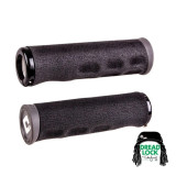 Revêtements de poignées MTB ODI F-1 Series Tinker Signature Dread Lock D36DLB-B