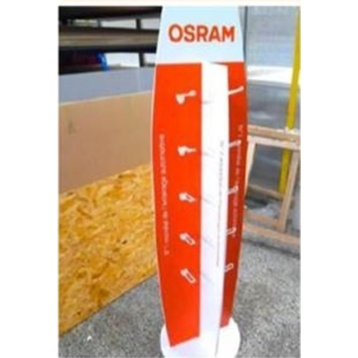 Présentoir OSRAM 1500 x 400 x 400mm | Oxmoto