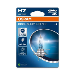 Ampoule OSRAM Cool Blue Intense H7 12V/55W - X1 | Oxmoto