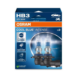 Ampoule OSRAM Cool Blue Intense HB3 12V/60W - X2 | Oxmoto