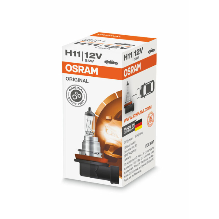 Ampoule OSRAM Original Line H11 12V/55W - x1 | Oxmoto