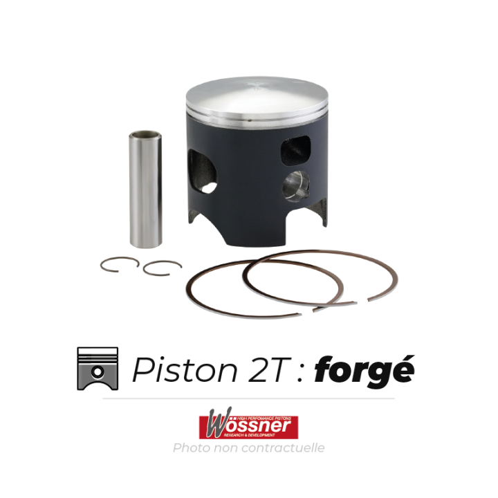 Piston Wossner forgé ø 53,95 mm 1093531001 | Oxmoto