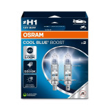 Ampoule OSRAM Cool Blue Boost H1 12V/80W - X2 | Oxmoto