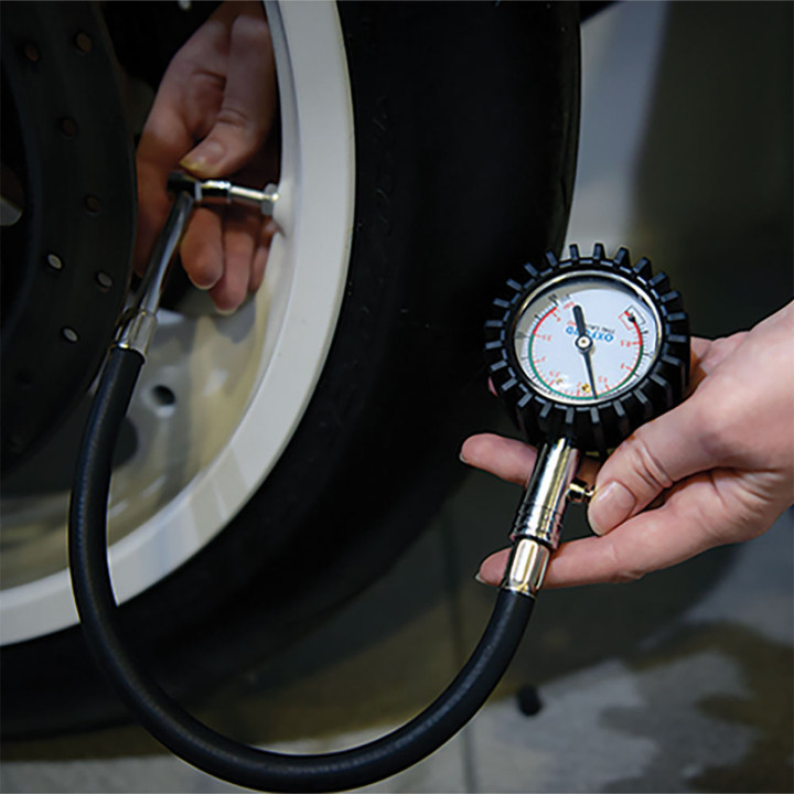 Jauge de pression pneus Oxford Pro Analogue - 0-60psi