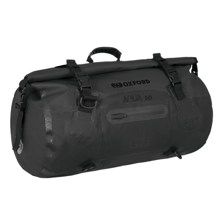 Sacoche Oxford Aqua T-50 Roll Bag noir 50L | Oxmoto