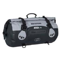 Sacoche Oxford Aqua T-70 Roll Bag gris/noir 70L | Oxmoto