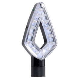 Clignotants Oxford LED Signal 3 noir mat | Oxmoto
