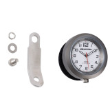 Horloge analogue Oxford cadre titane/fond blanc | Oxmoto