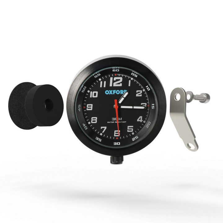 Horloge analogique Oxford noir | Oxmoto