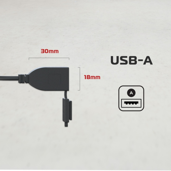 Chargeur Oxford USB Type A 3.0 AMP | Oxmoto