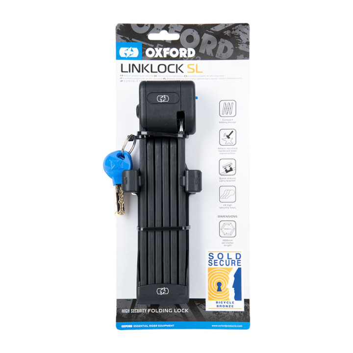 Anti-vol pliable Oxford LinkLock SL | Oxmoto