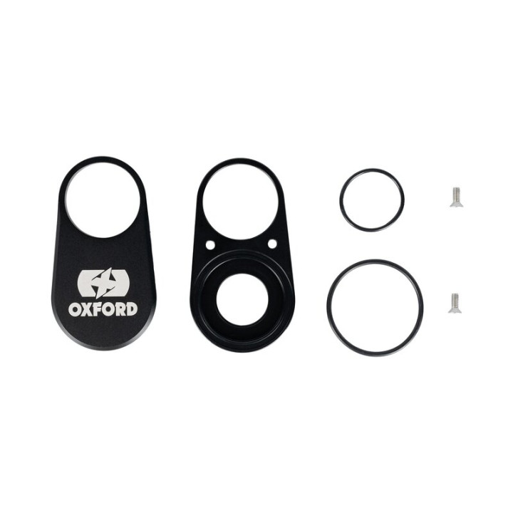 Porte traceur GPS Oxford montage entretoise guidon | Oxmoto