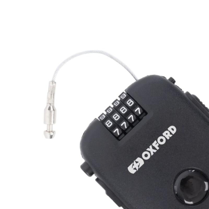 Antivol câble à combinaison Oxford Retra Cable | Oxmoto
