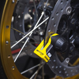 Bloque-disque Oxford Mini T - 5,5 mm jaune | Oxmoto