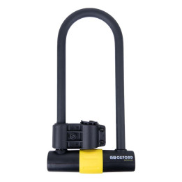 Antivol U Oxford Magnum avec support - 177x340mm - homologué ART4 / Sold Secure Gold / FG SBSC