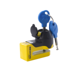 Bloque-disque Oxford Mini T - 5,5 mm jaune | Oxmoto