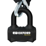 Chaîne antivol avec cadenas Oxford Chain Lock 16mm - Homologué ART4 / Sold Secure Gold