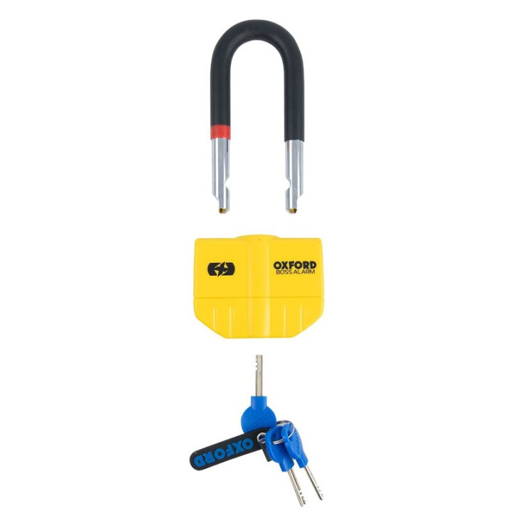 Bloque-disque Oxford Boss Alarm 14mm - homologué Sold Secure Gold / FG SBSC