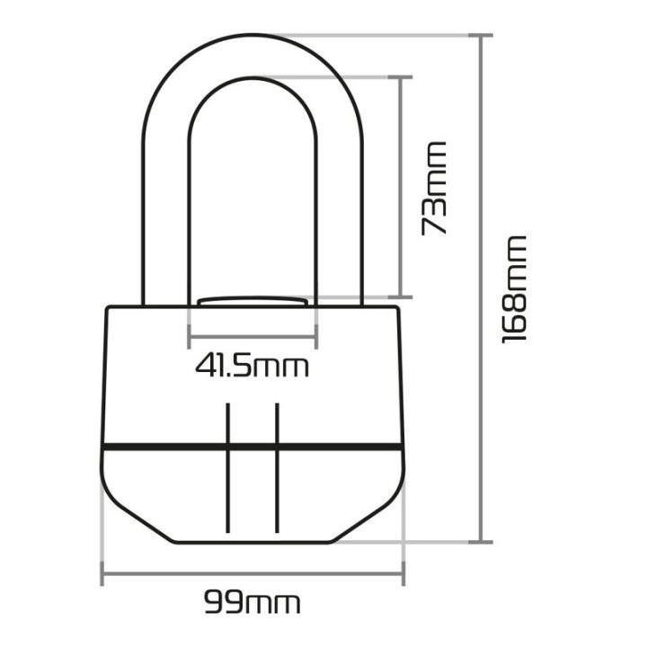 Bloque-disque Oxford Boss Alarm 14mm - homologué Sold Secure Gold / FG SBSC