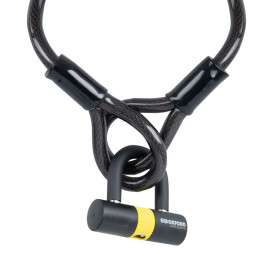 Câble antivol Oxford Loop Lock15 + Mini-cadenas - 15mm x 2.0m