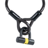 Câble antivol Oxford Loop Lock15 + Mini-cadenas - 15mm x 2.0m