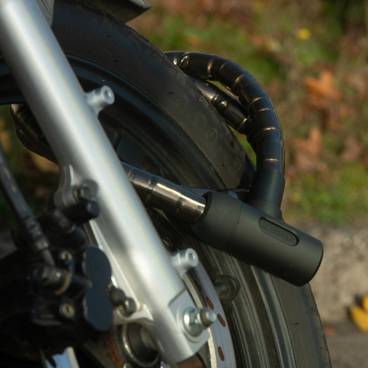 Antivol câble renforcé Oxford Barrier - 1.4mx25mm achat en ligne