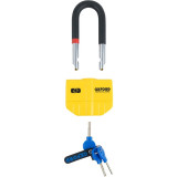 Antivol chaîne Oxford Boss Alarm 14mm + chaîne 12mm x 1,5m - homologué Sold Secure Gold / FG SBSC