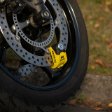 Bloque-disque Oxford Quartz XD10 - Ø10mm jaune/noir | Oxmoto