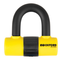 Bloque-disque Oxford HD MAX - Ø14mm jaune - homologué Sold Secure Gold